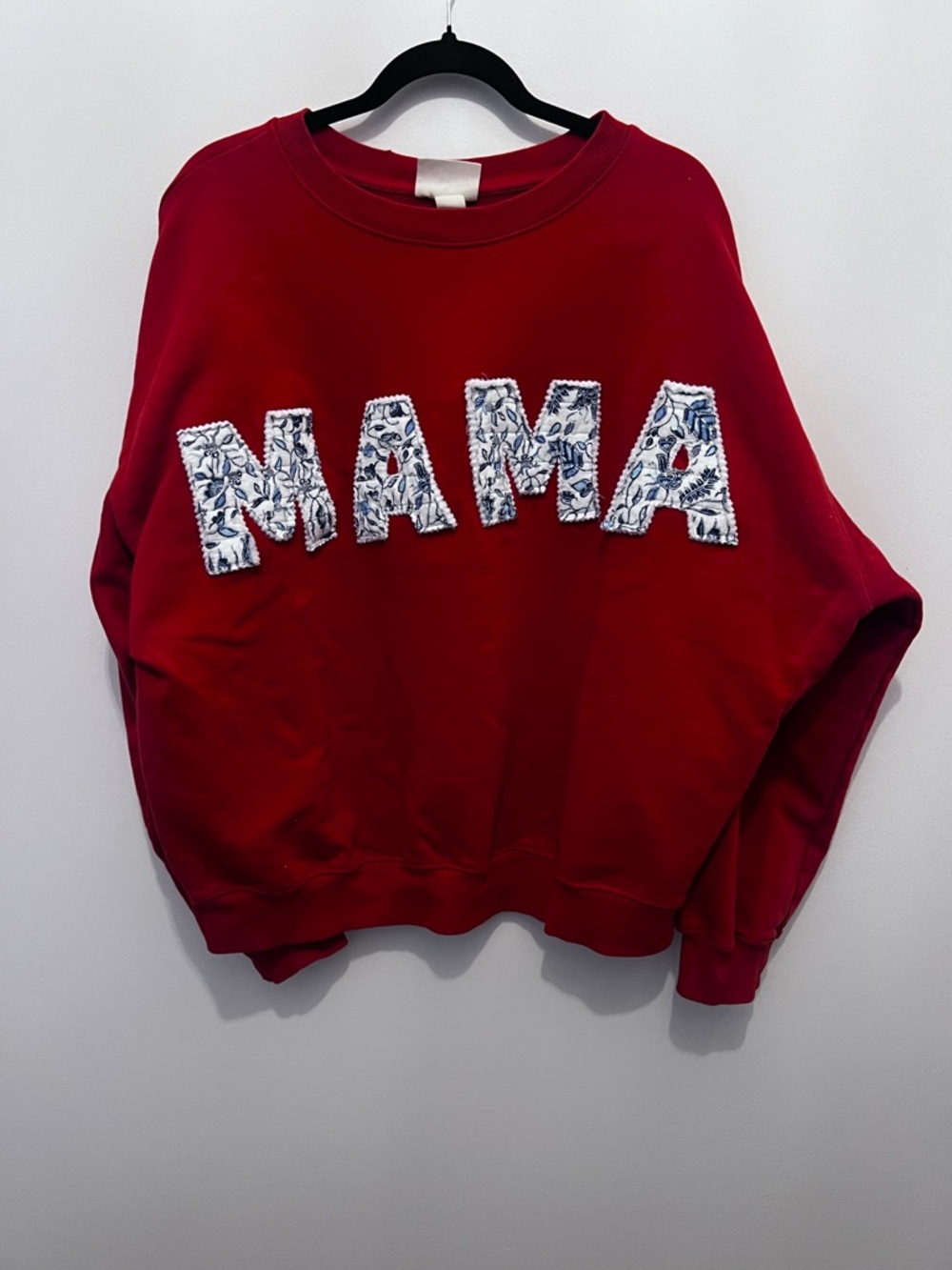 MAMA Red Crewneck